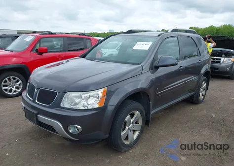 2008 Pontiac Torrent z USA, uszkodzony, nr VIN 2CKDL33F586056490